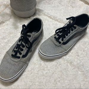 Grey and black old Skool vans